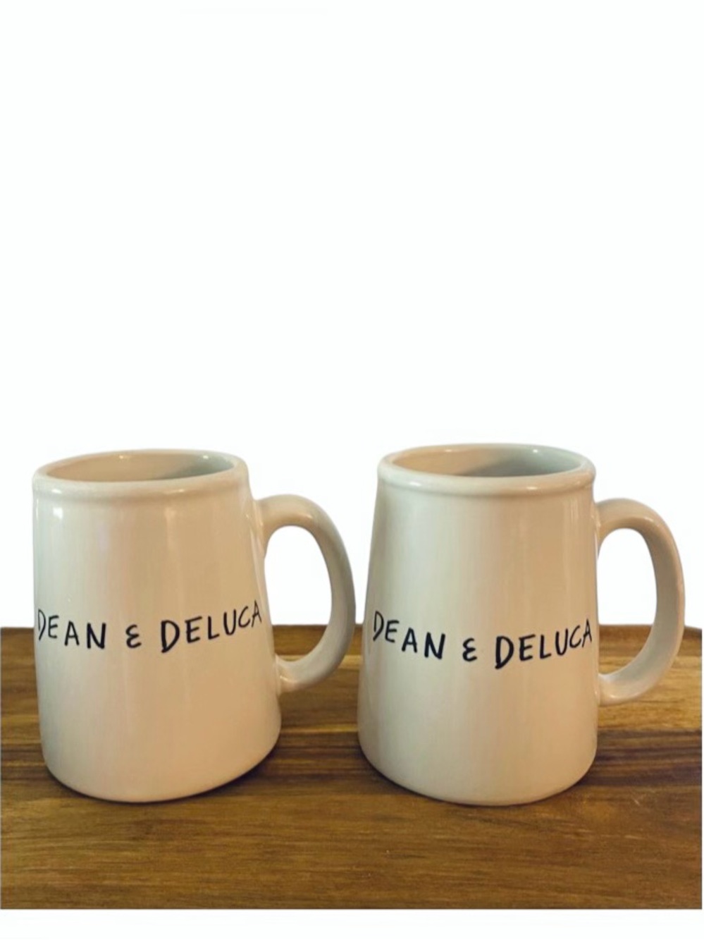 Dean & Deluca Bennington Vermont Potters 2 Coffee Mugs Set Model S1 Tankard Rare